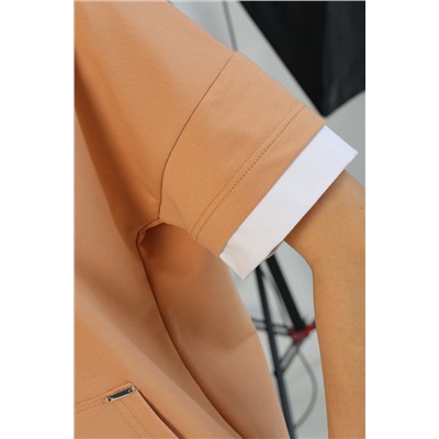 Джемпер женский 21-087L3-12 карамель