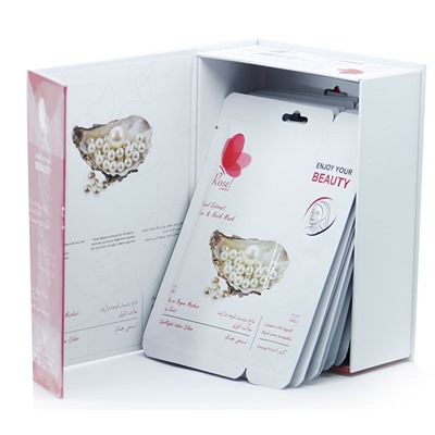 Маска + крем для лица Rosel Cosmetics Face Mask Pearl Extract 36 + 6 g