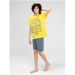 Пижама для мальчика Cherubino CWJB 50141-30 Желтый