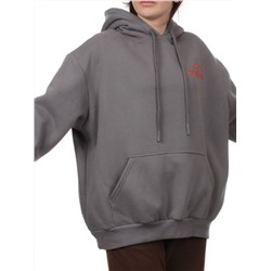 2620 GRAY Толстовка женская (85% хлопок, 10% полиэстер, 5% спандекс)