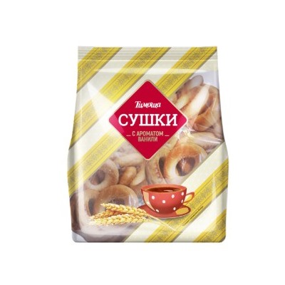Сушки Тимоша ванильные 200гр