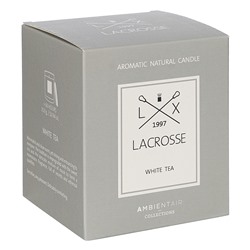 Свеча ароматическая Lacrosse, White Tea (новая), 60 ч