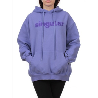 2622 VIOLET Толстовка женская (85% хлопок, 10% полиэстер, 5% спандекс)