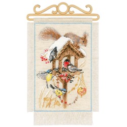Набор для вышивания Риолис 1751 Дача. Зима, 20*30 см