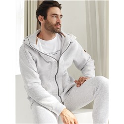 Худи на молнии из премиального футера трехнитки с начесом