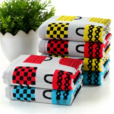Gauze creative children's towel for kindergarten