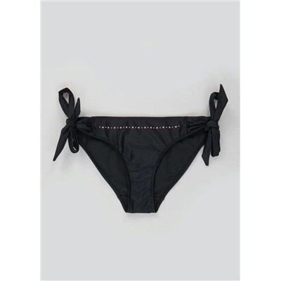 Studded Tie Bikini Bottoms