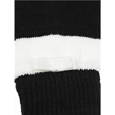 Комплект для девочки: шапка, перчатки