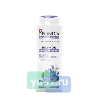 DEONICA Гель-крем для душа Нежное прикосновение, 250 мл