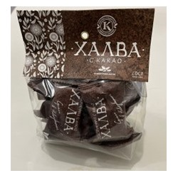 Халва "Подсолнечная с какао"  0,3 кг пакет (4 мес)