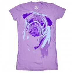Футболка женская "Pug Face Tie-Dye" (США)