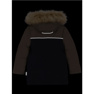 Куртка зимняя для мальчика NIKASTYLE 4з3524 Орех
