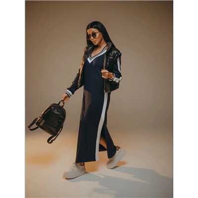 Платье Дебора синий Лт