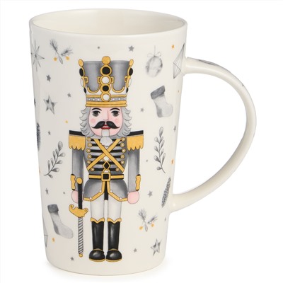 НАБОР ПОДАРОЧНЫЙ LEFARD "ЩЕЛКУНЧИК" (КРУЖКА 385 МЛ В КОМПЛЕКТЕ С ЁЛОЧНОЙ ИГРУШКОЙ)