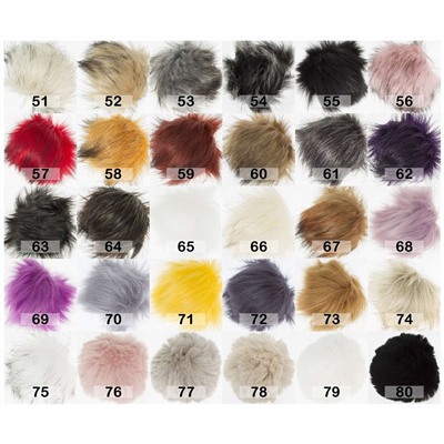 Furry Pompons