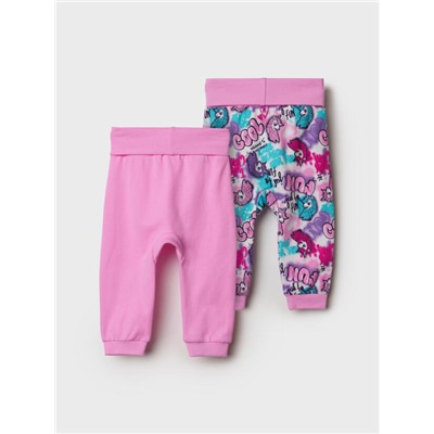 Ползунки для девочки, 2 шт. в комплекте
