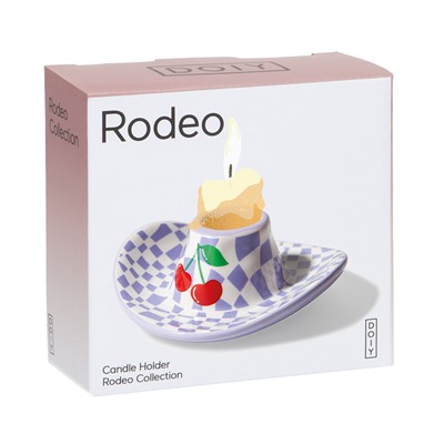 Подсвечник Rodeo, Cowboy Hat, 4 см, лиловый