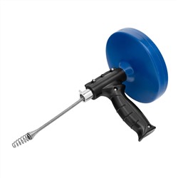 Трос для прочистки труб, L-3,3 м, D 6 мм, пластмассовый корпус Сибртех