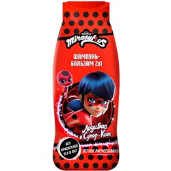 Леди Баг и Супер-Кот Шампунь-Бальзам 2в1 ЛЕДИ БАГ легкое расч.400 мл