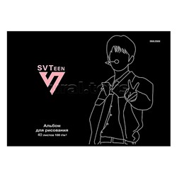 Альбом для рисования А4 40л. "K-Pop Idols"