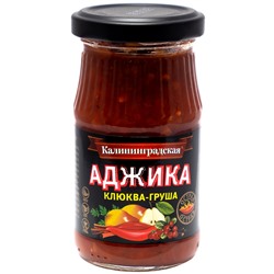 Соус Аджика Клюква-груша тв/б 170 г. 1/12