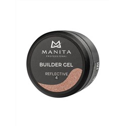 Manita Professional Гель моделирующий для ногтей светоотражающий / Builder Gel Reflective №04, 15 мл