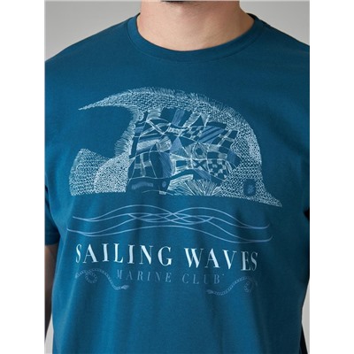 Футболка мужская арт. 02285/Sailing