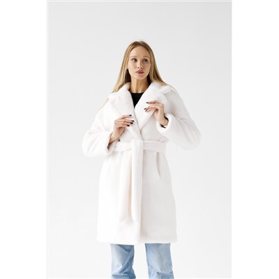 Шубка утеплённая 25773 (белый)