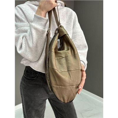 Сумка-рюкзак женская из телячьей кожи