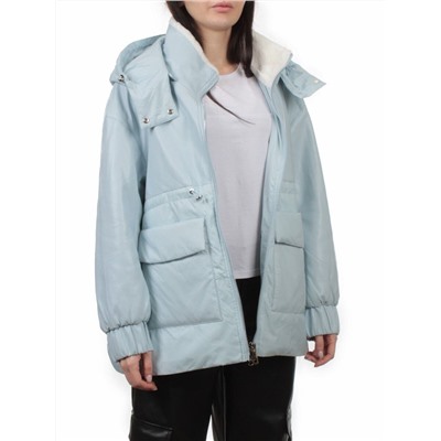 H24-210 BLUE Куртка демисезонная женская (100 гр. холлофайбер)