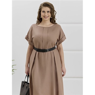 Женское платье Скарлет ПЛ-417 / коричневый