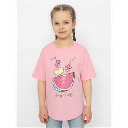 Футболка для девочки Cherubino CSKG 63651-27 Розовый