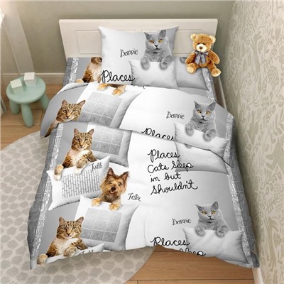 КПБ Феликс и Бонни яселька с простыней на резинке