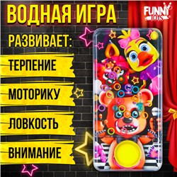FUNNY TOYS Игрушка пластмассовая Водная игра Роботы звери