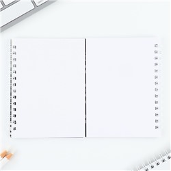 Двойной блокнот на гребнес заданиями 15×12 см, 30 л, и ручка «23 февраля»