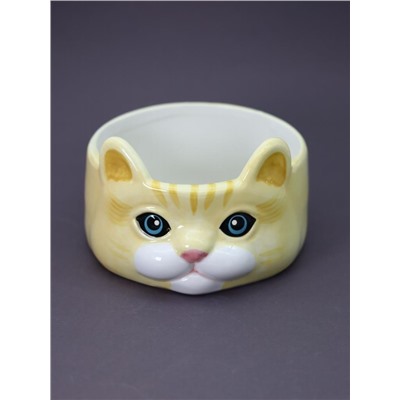 Керамическая миска для животных «Blue eyed cat», 920 ml
