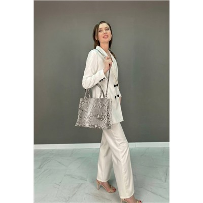 Сумка женская из кожи питона