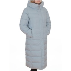2037 LT. BLUE Пальто зимнее женское (200 гр. холлофайбер)
