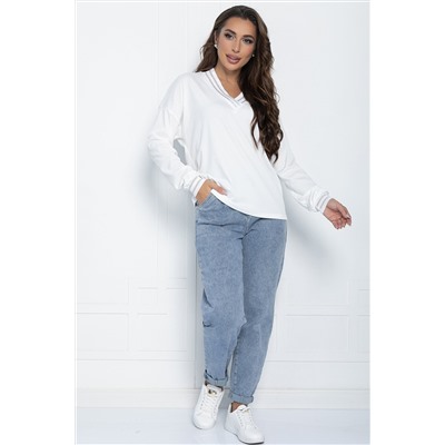 Джемпер Ванильные небеса (белый) Б14399-5М