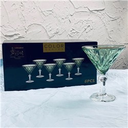 589-098 Набор из 6 креманок 200мл в под.уп.(х8) Стекло