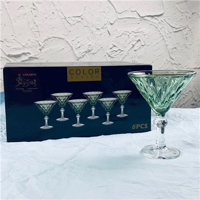 589-098 Набор из 6 креманок 200мл в под.уп.(х8) Стекло