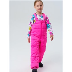 Комплект зимний для девочки: куртка, полукомбинезон