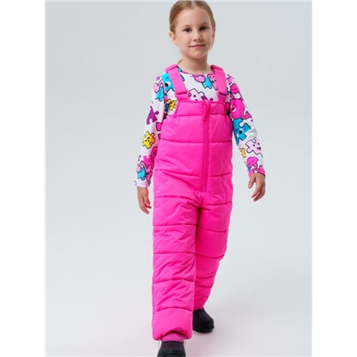 Комплект зимний для девочки: куртка, полукомбинезон