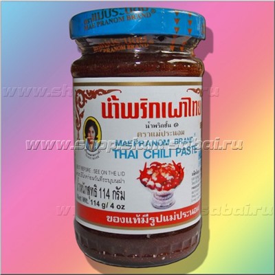 Паста Нам Прик Пао для приготовления блюд тайской кухни