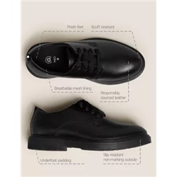 Kid’s Leather Freshfeet™ School Shoes (13 Small - 9 Large)