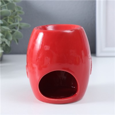 Аромалампа для эфирных масел «Лотосы», керамика, 8.5×8.5×9.5 см, МИКС