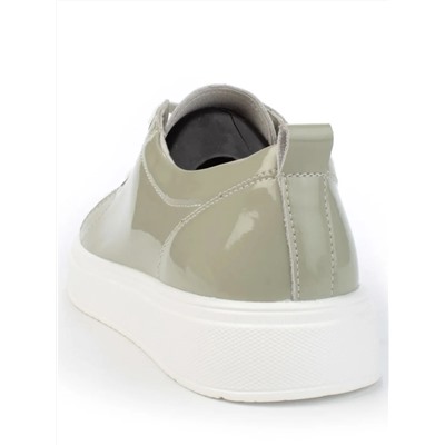 05-HY21-5D GRAY GREEN Кроссовки женские (натуральная кожа)