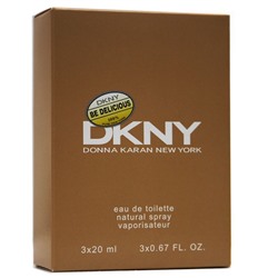 DKNY Be Delicious edt 3x20 ml