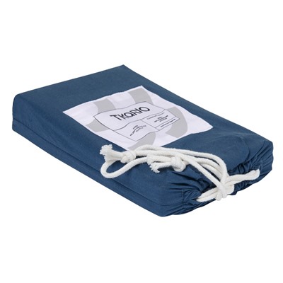 Набор из двух наволочек темно-синего цвета из органического стираного хлопка из коллекции Essential, 70х70 см