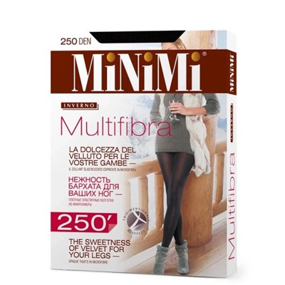 Колготки теплые, Minimi, Multifibra 250 оптом